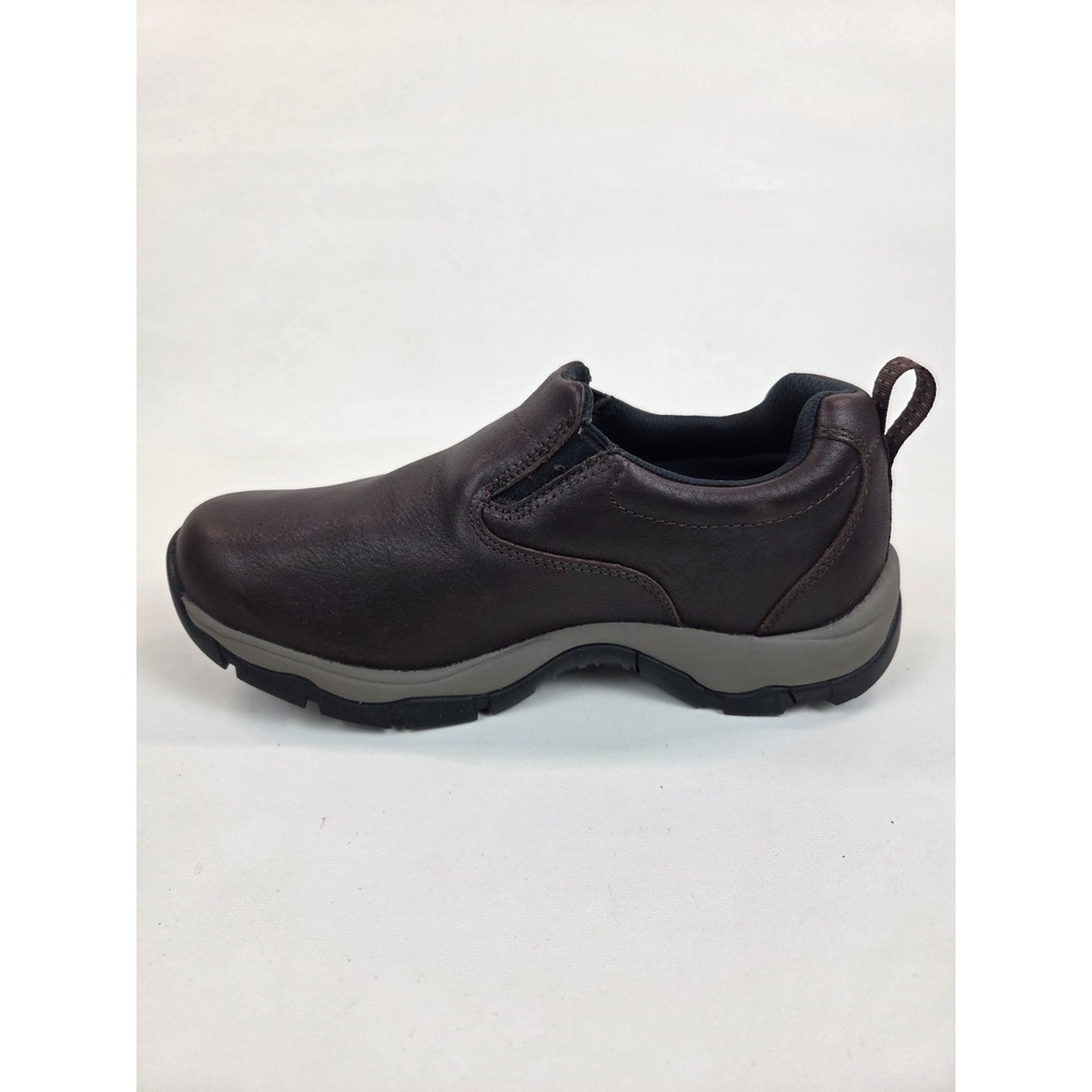 L.L. Bean Tek 2.5 Shining Shoes Womens Sz 8 M Brown Leather Vibram Waterproof - Picture 3 of 8